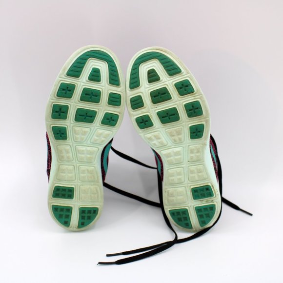 Nike Lunartempo 2 Pink Black Running Shoes Sneakers Size 6.5 - Picture 7 of 7